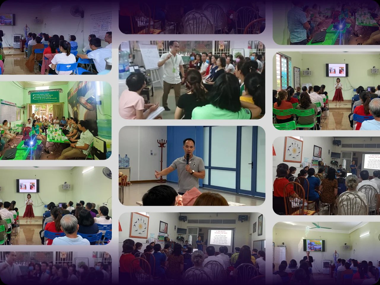 Tổng hợp các buổi đào tạo NLP của Trainer Đào Văn Xuân